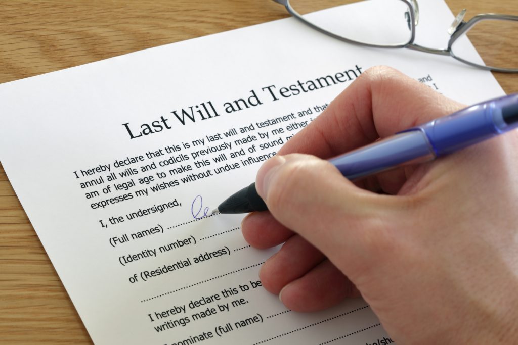 What is a District of Columbia Last Will