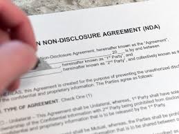 What is a non-disclosure agreement