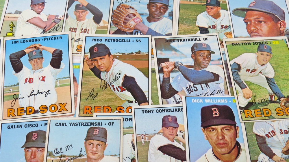 Baseball card collection